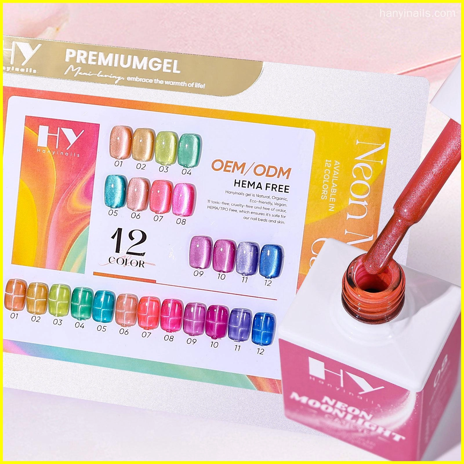 OEM-cat-eye-gel-polish - Hanyinails OEM cat eye gel polish - Hanyinails