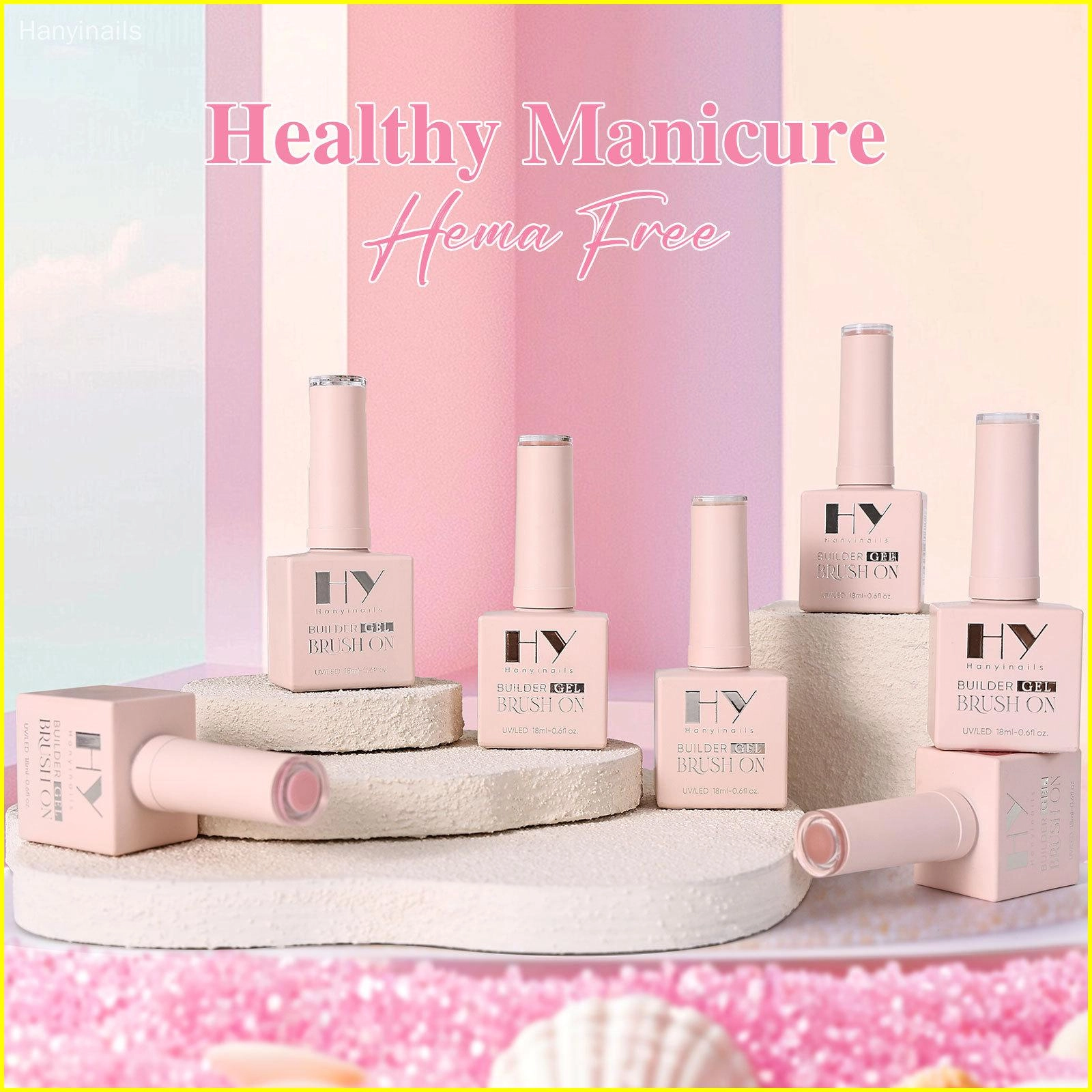 Фабрика гелевых гелей для ногтей OEM - Hanyinails