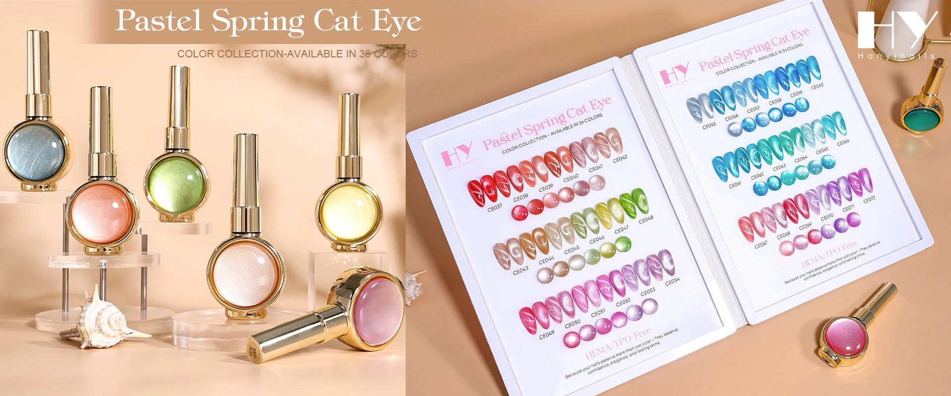 Pastel-Spring-Cat-Eye-banner - Hanyinails