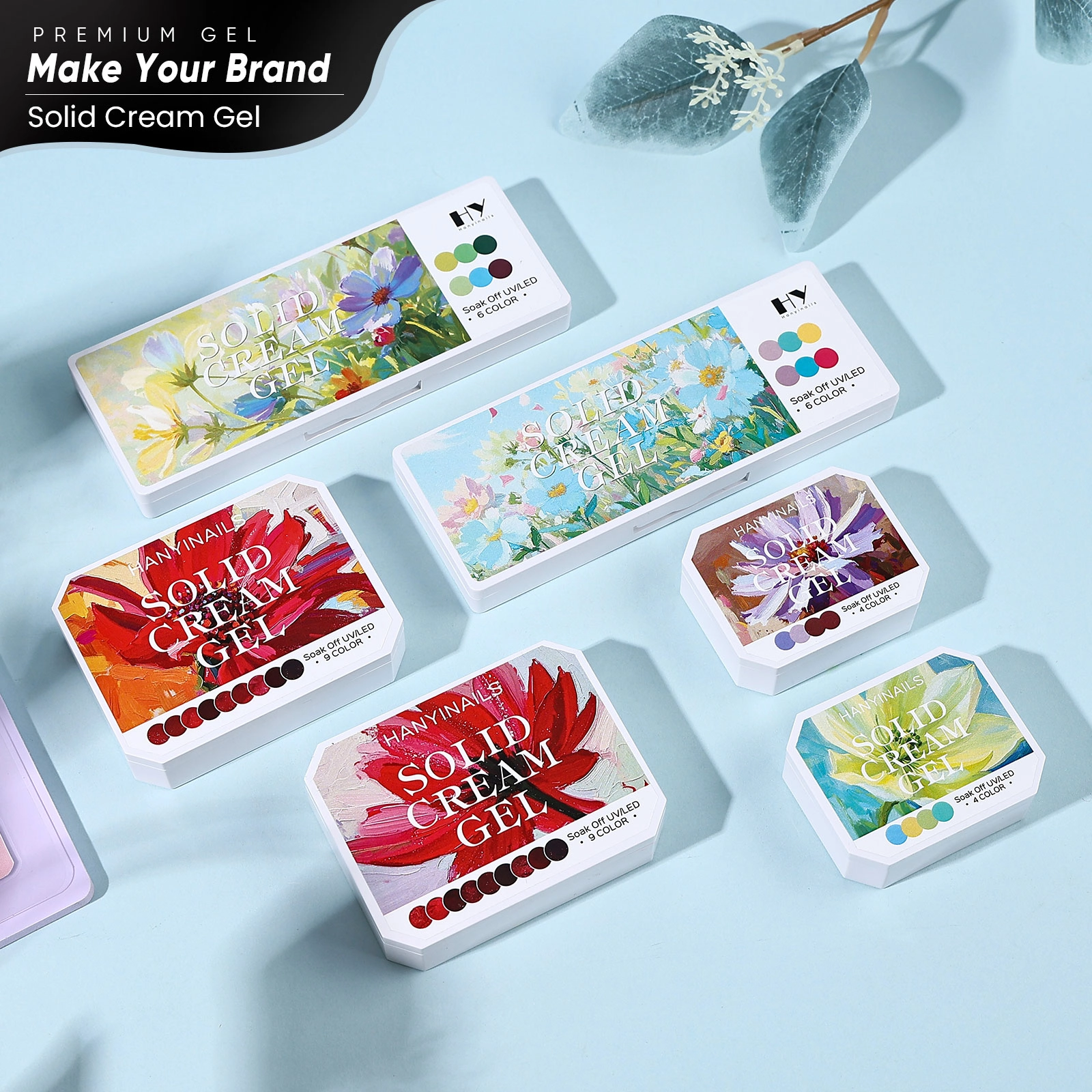 Pat Pat Gel polish for nail art - Hanyinails