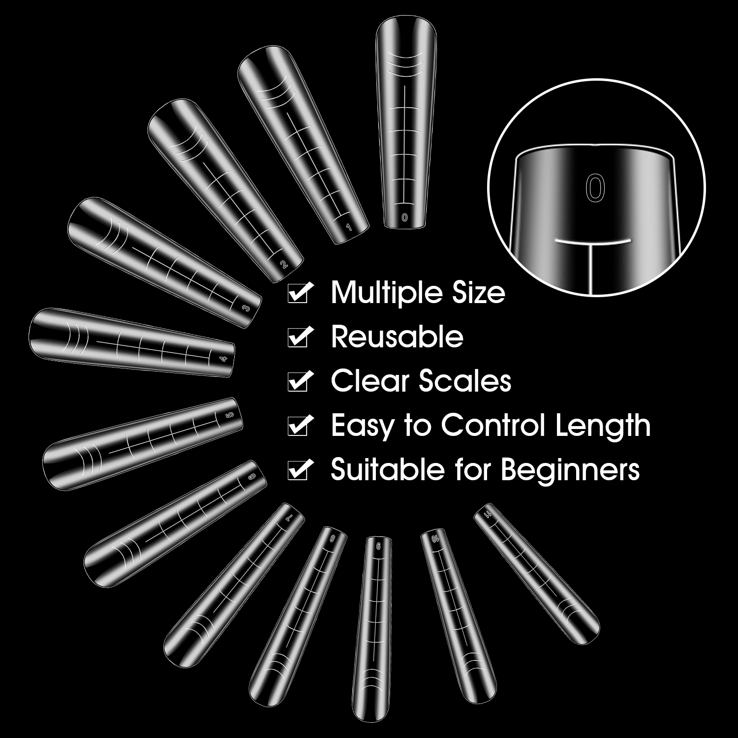 perfect-shape-with-nail-form - Hanyinails perfect shape with nail form - Hanyinails