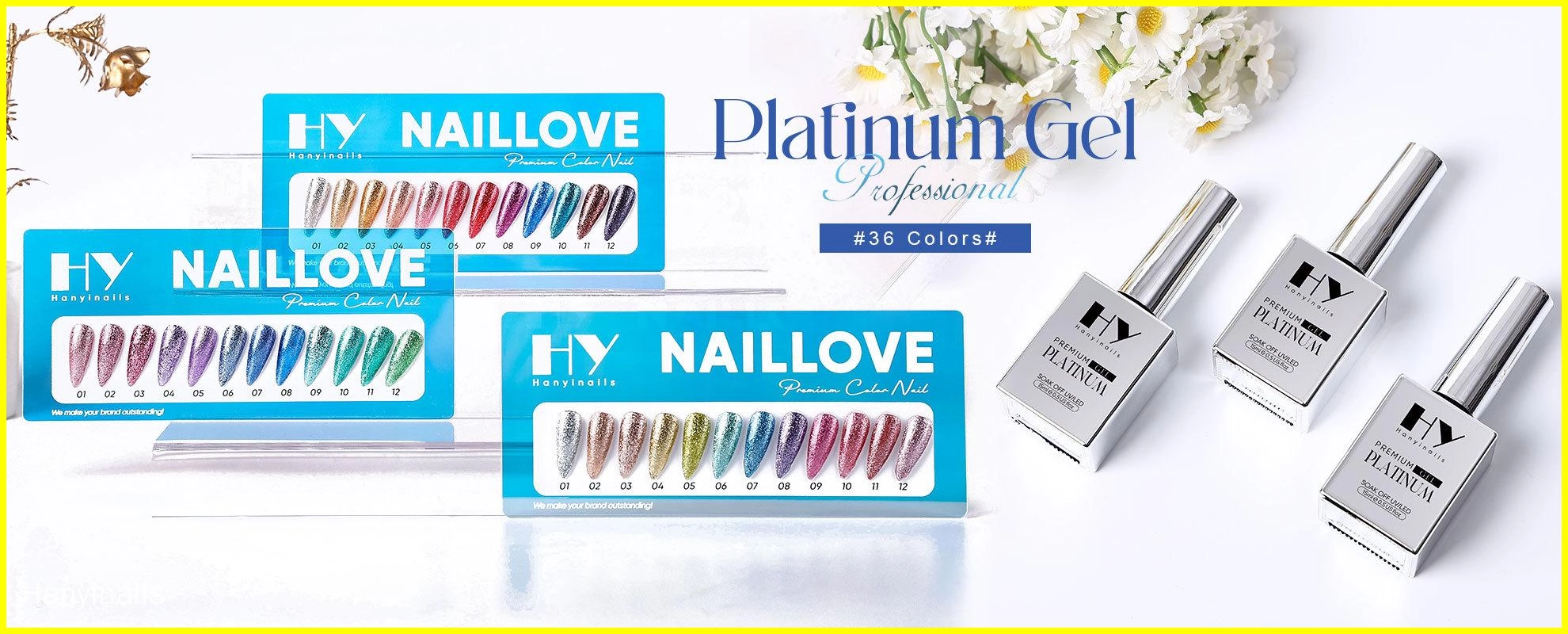 платиновый-гель-лак-для-ногтей - Hanyinails платиновый гель-лак для ногтей - Hanyinails