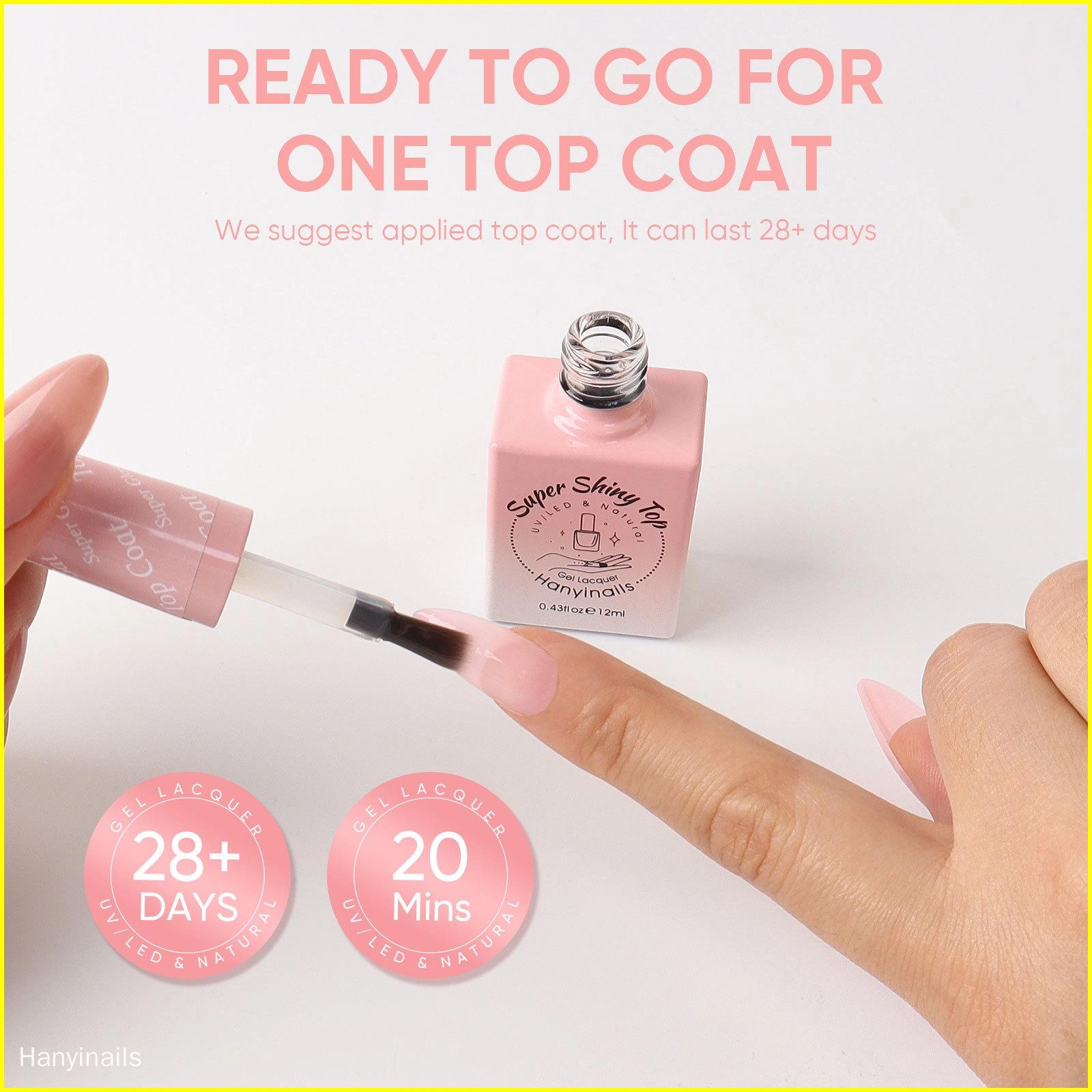 предварительно окрашенные французские типсы - Hanyinails