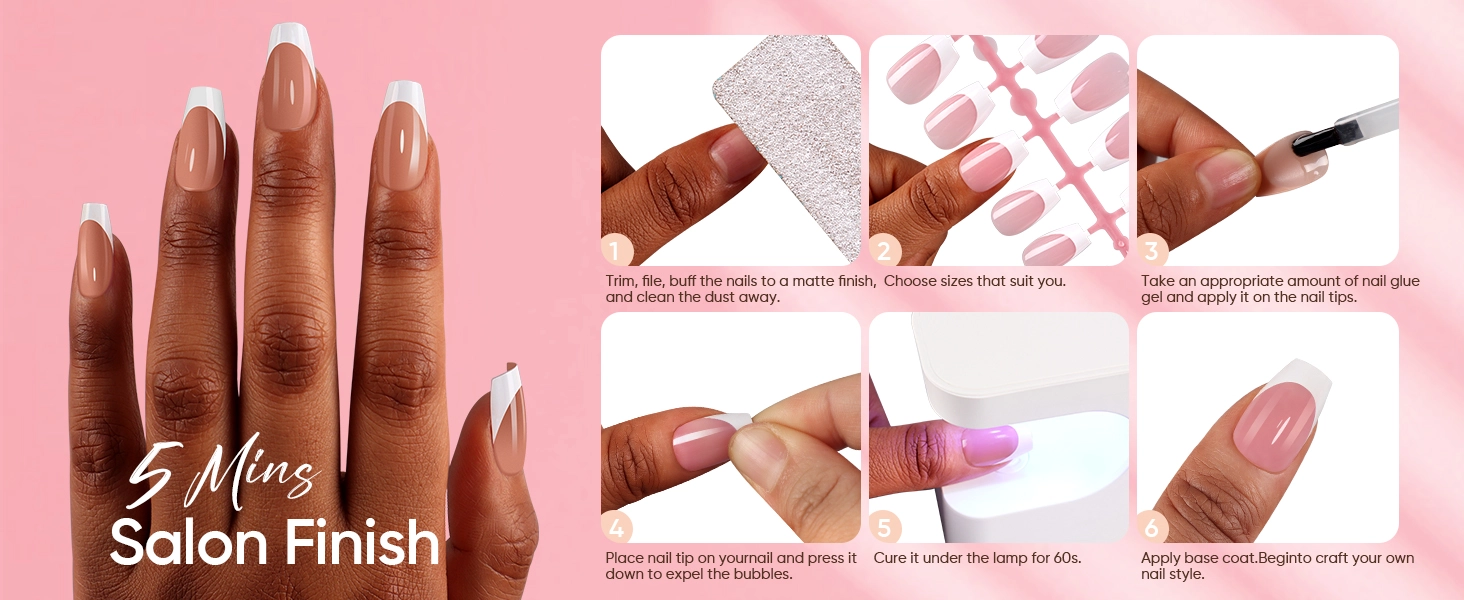 reusable-press-on-manicure - Hanyinails reusable press-on manicure - Hanyinails