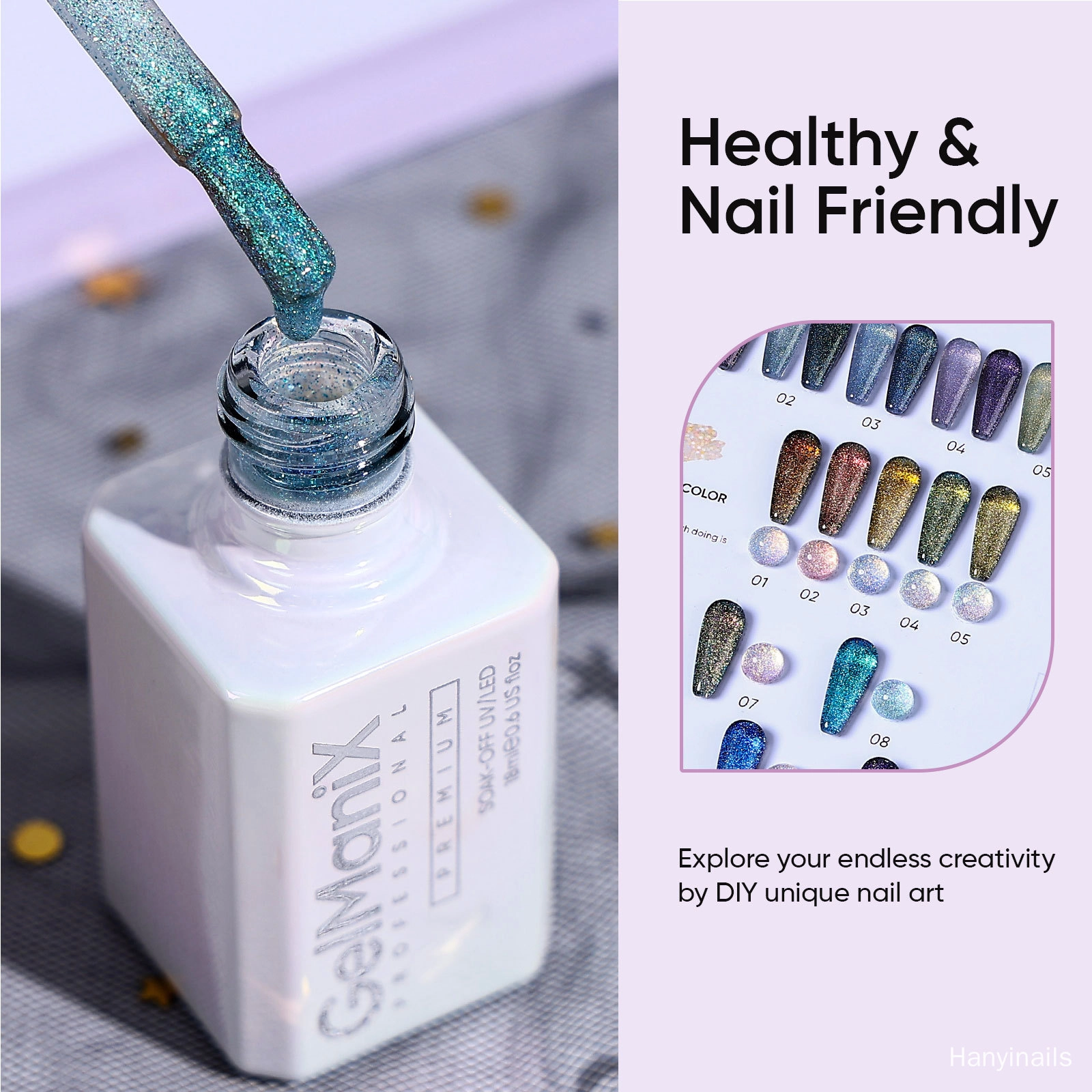 набор-гель-лаков - Hanyinails набор гель-лаков - Hanyinails