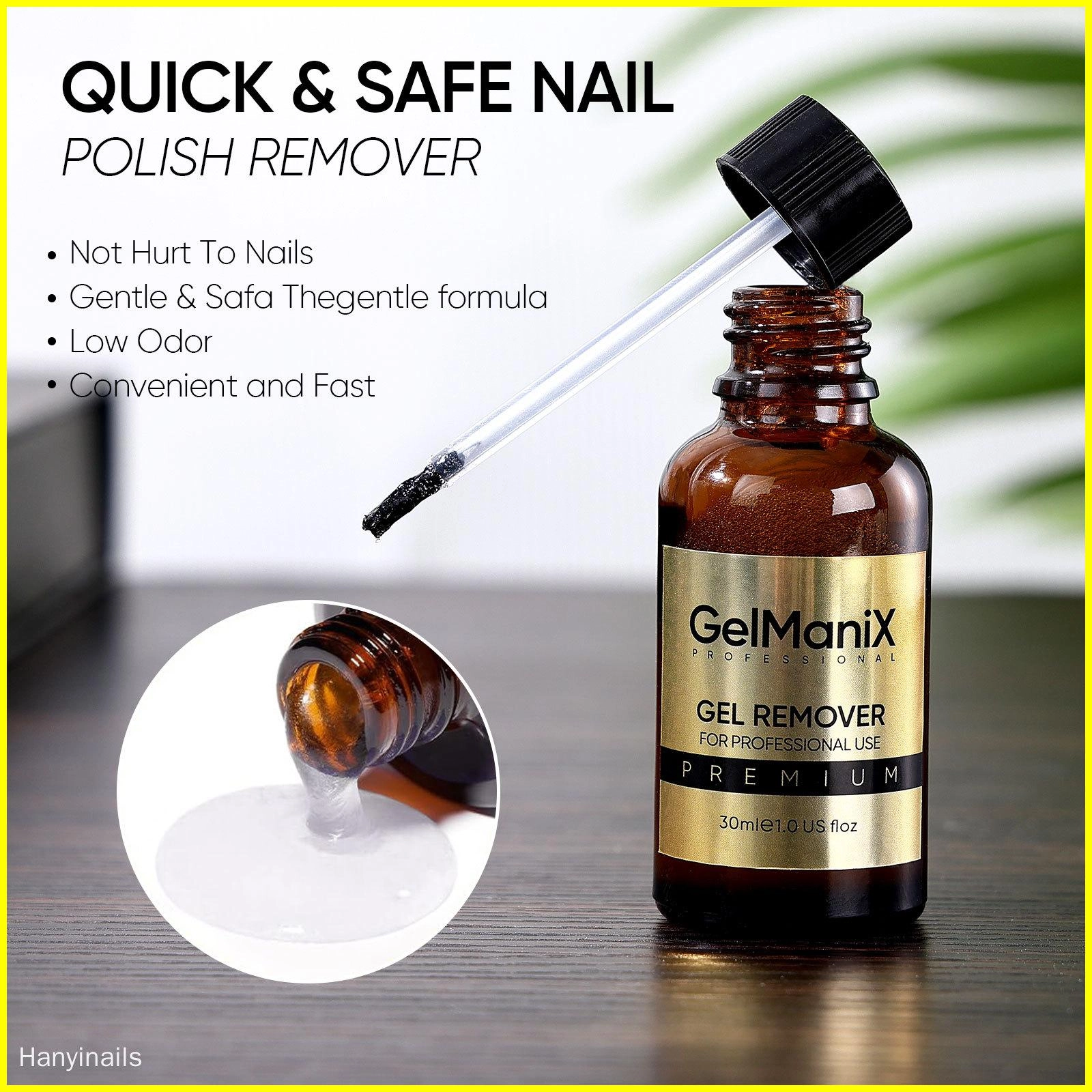 Средство для снятия геля Soak Off OEM - Hanyinails