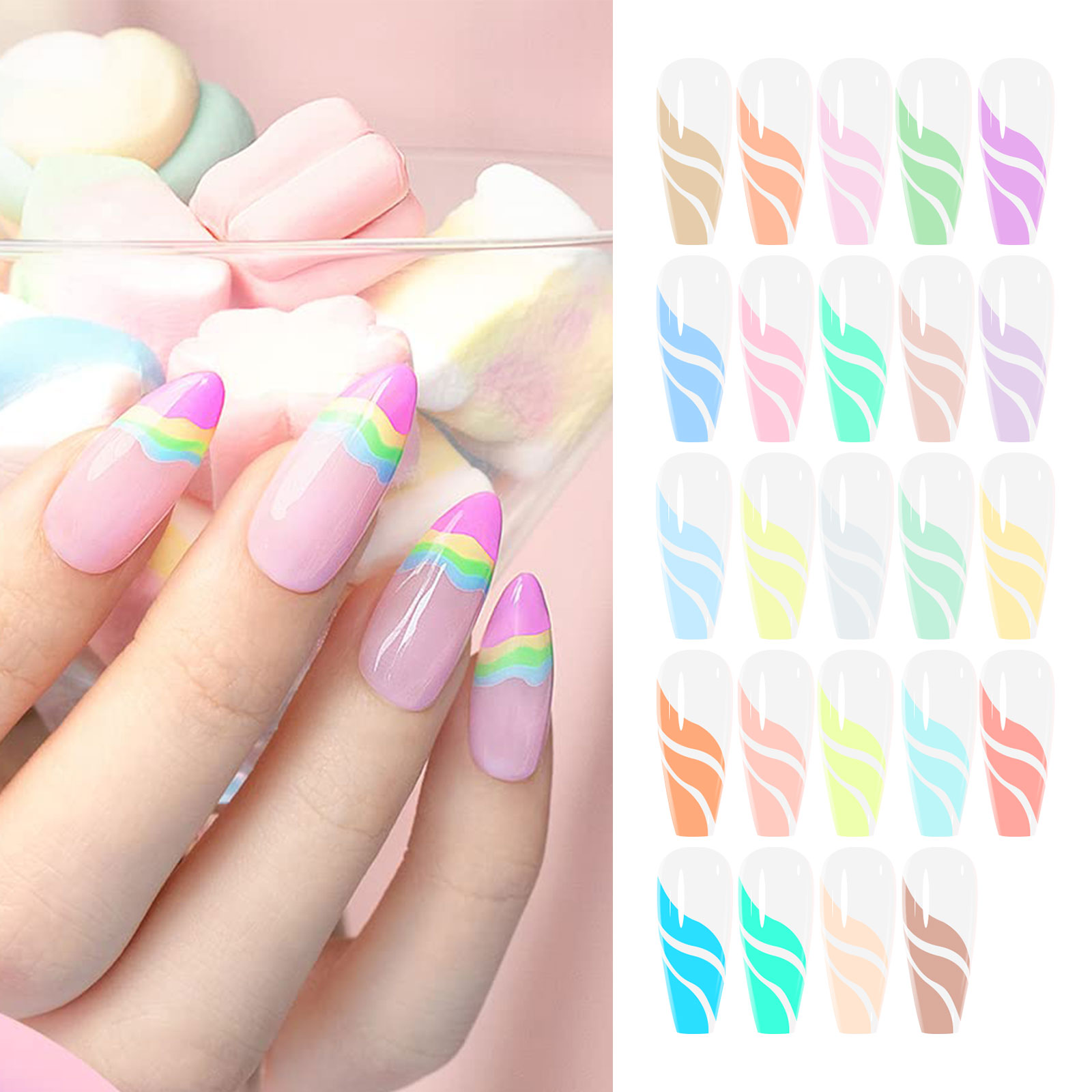 Soft Pastel Liner Gel
