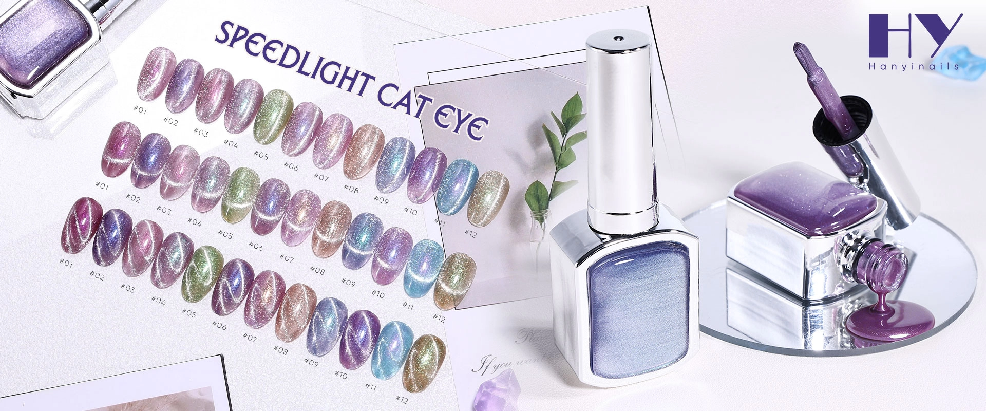 Relaxed-Sea-Blue-Cat's-Eye-banner - Hanyinails