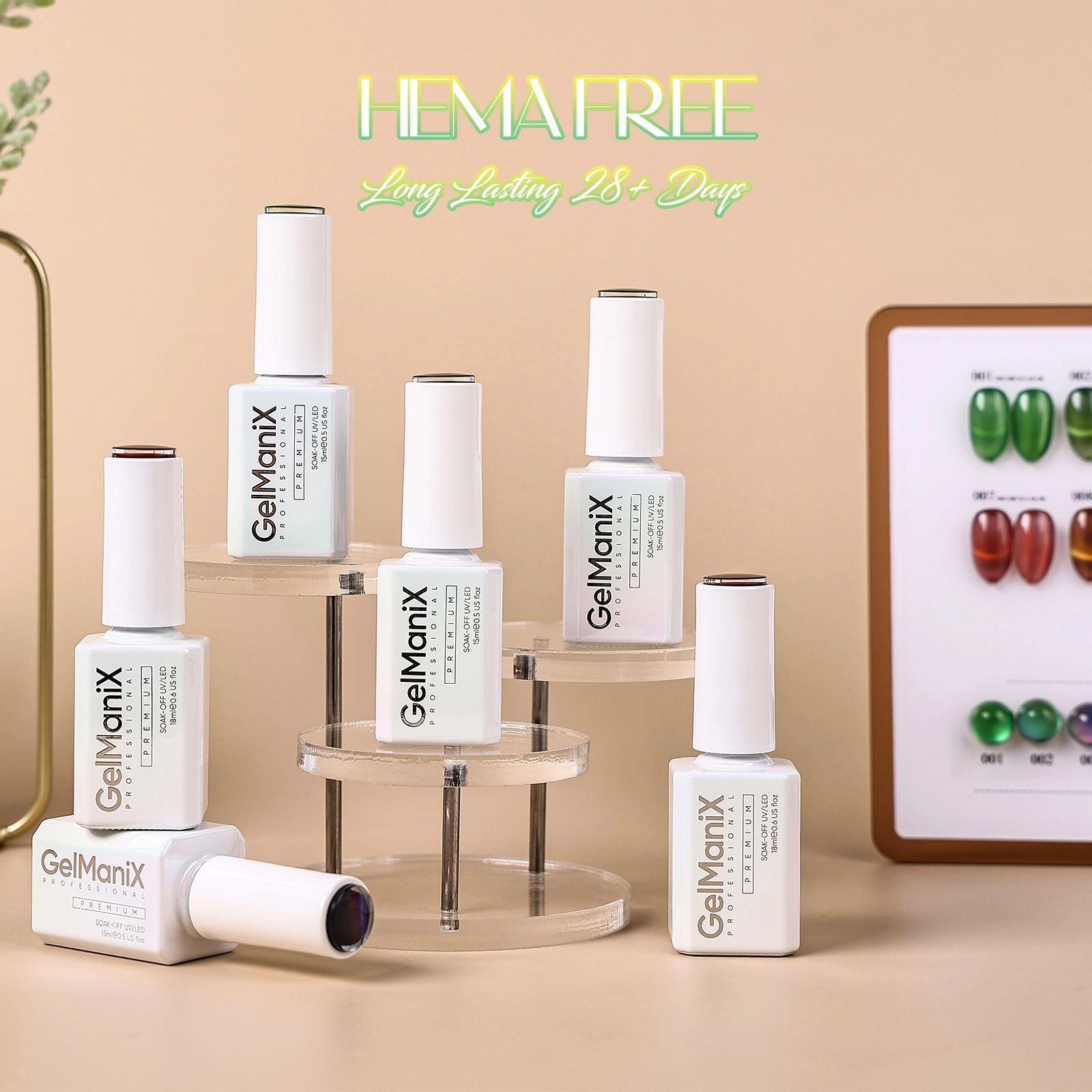 Summer magnetic nail polish - Hanyinails