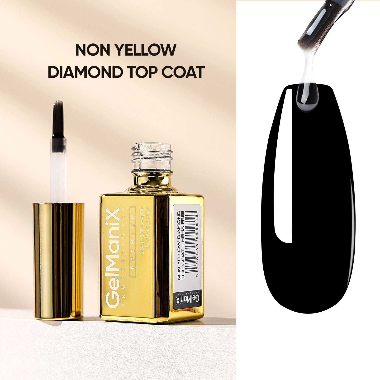 super glossy nail top gel - Hanyinails
