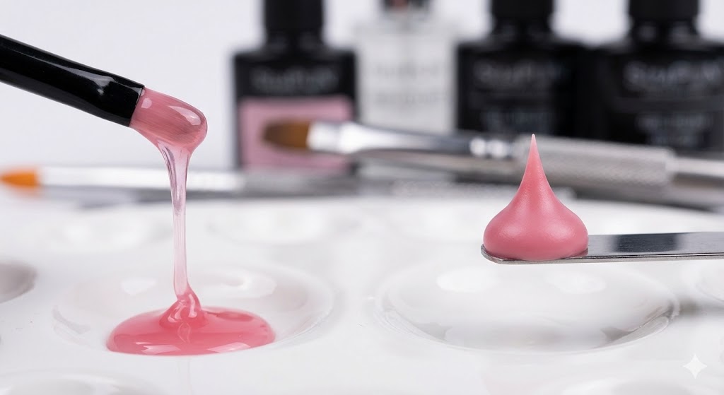 thick pink Magic Poke Gel