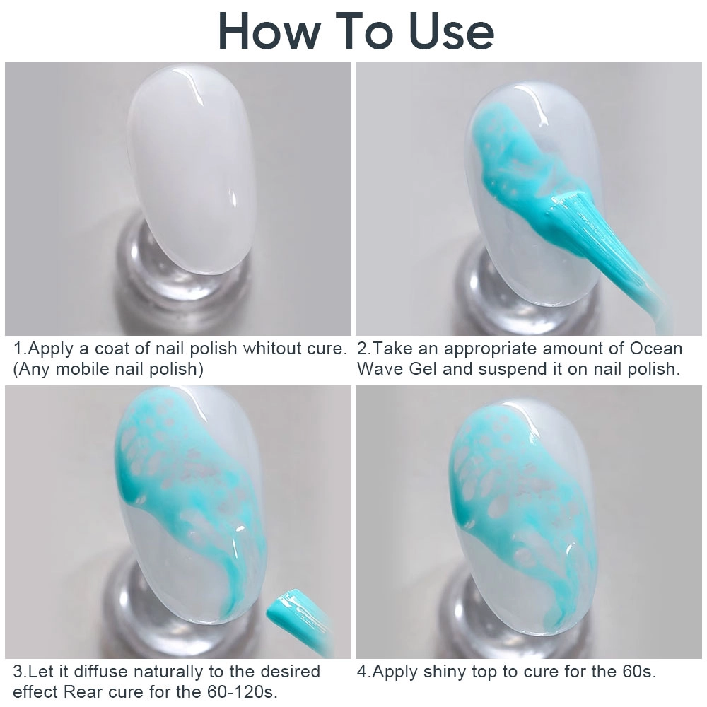 Underwater nail effect - Hanyinails