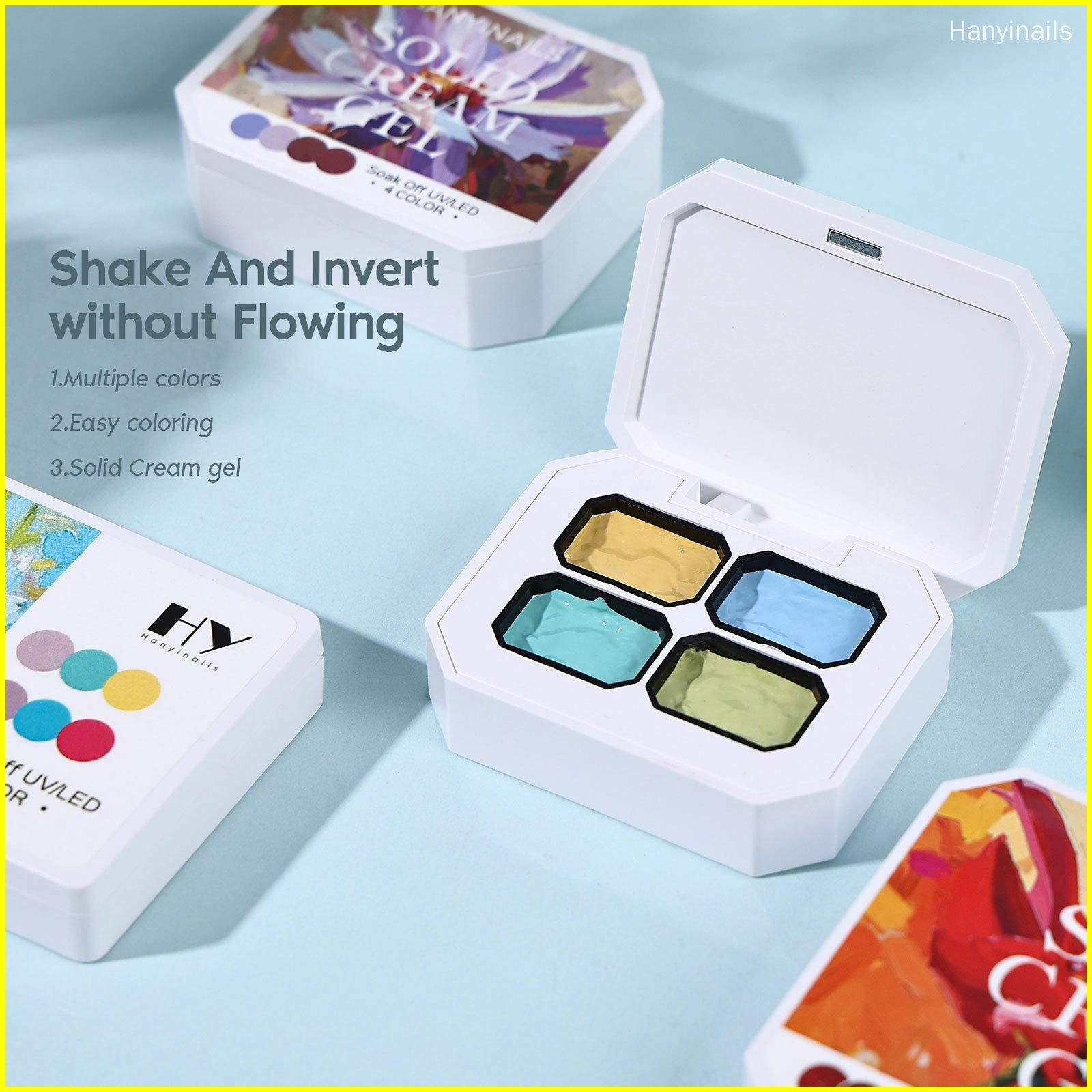 UV-LED-Pat-Pat-Gel-nail-kit - Hanyinails Набор для ногтей UV LED Pat Pat Gel - Hanyinails