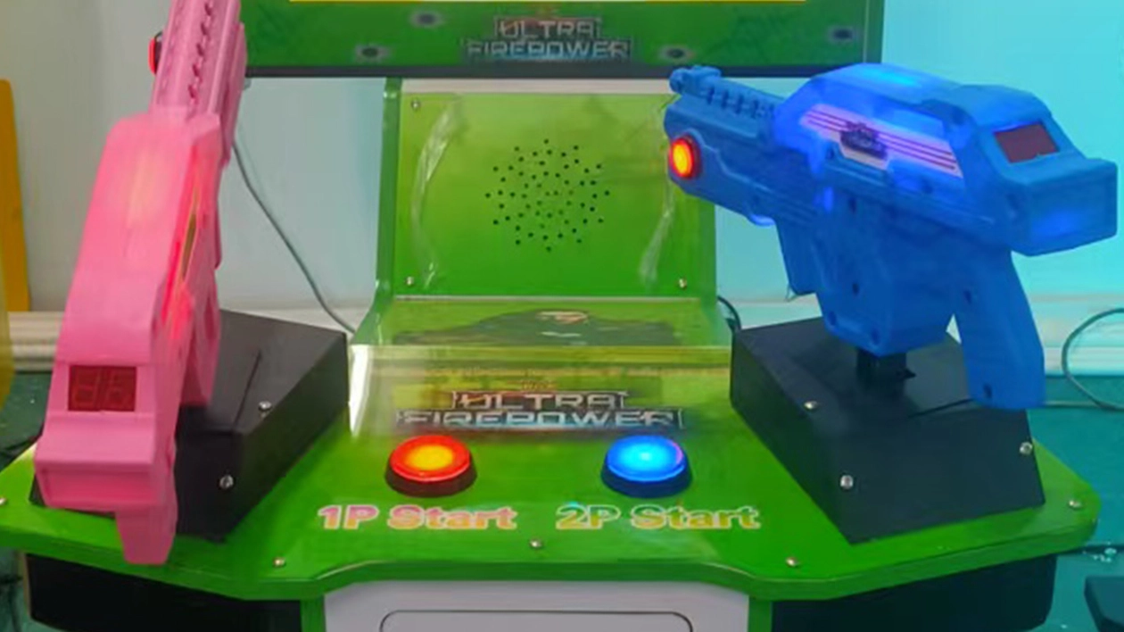 2-Player-Shooting-Game-Machine - DINIBAO 2 Player Shooting Game Machine - DINIBAO