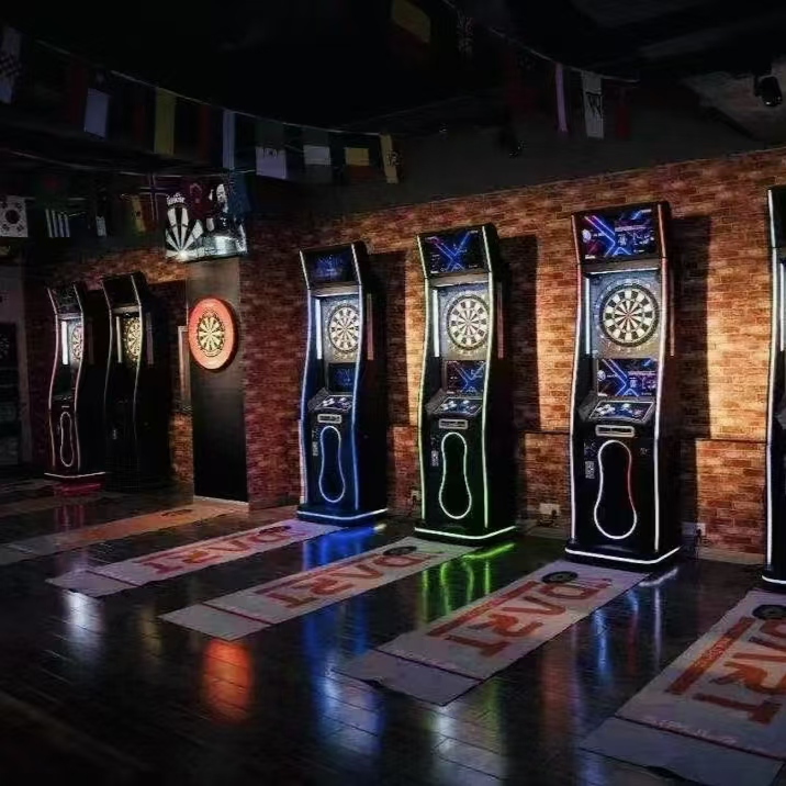 music arcade dart game machine