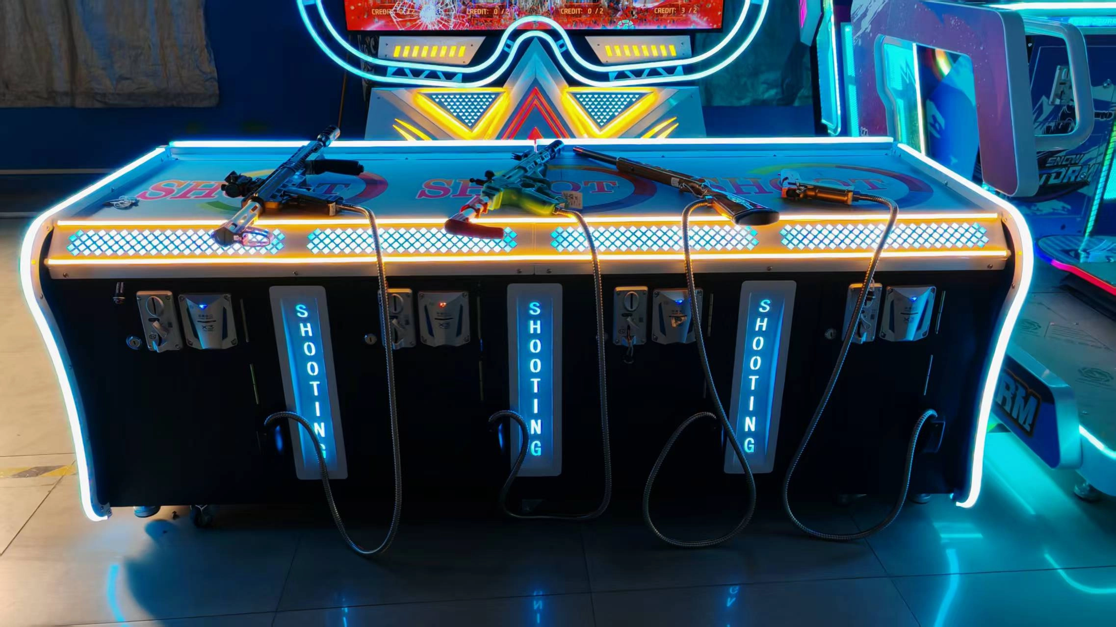 4 Player Shooting Game Machine - DINIBAO