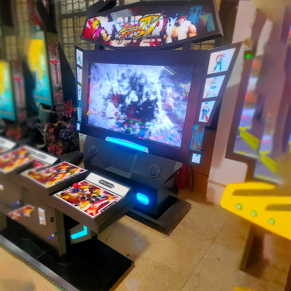 coin-operated fighting game