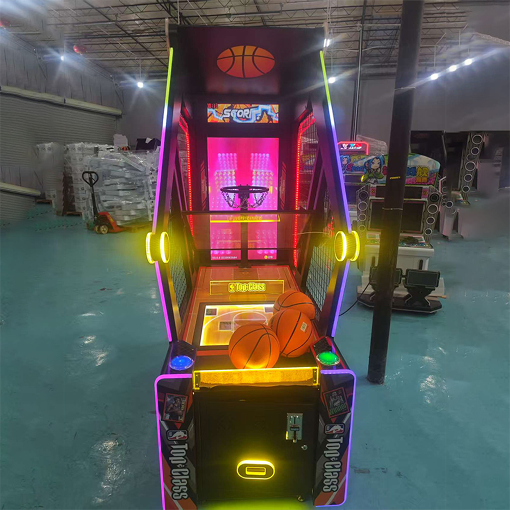 basketball game with LED screen