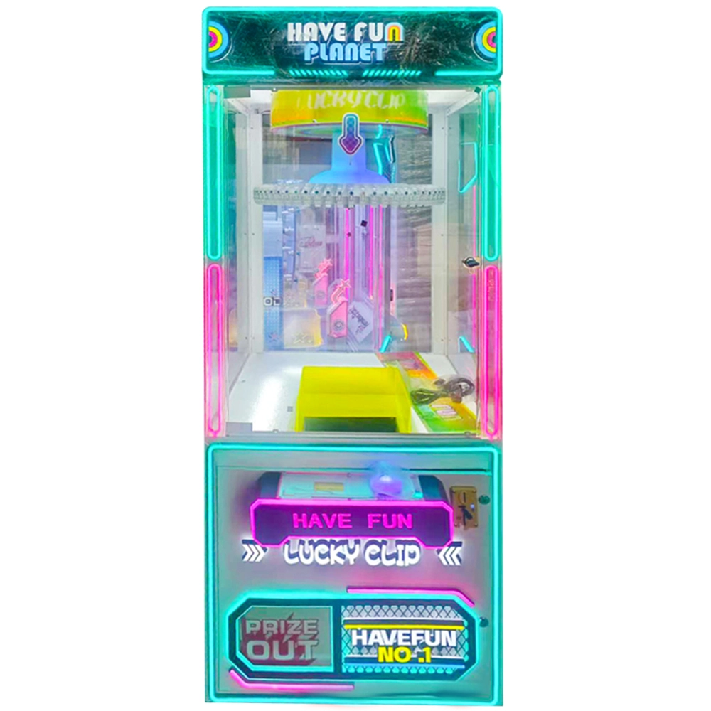 arcade-prize-machine - DINIBAO 畅玩壹号夹子机 Have Fun Planet白底图 - DINIBAO