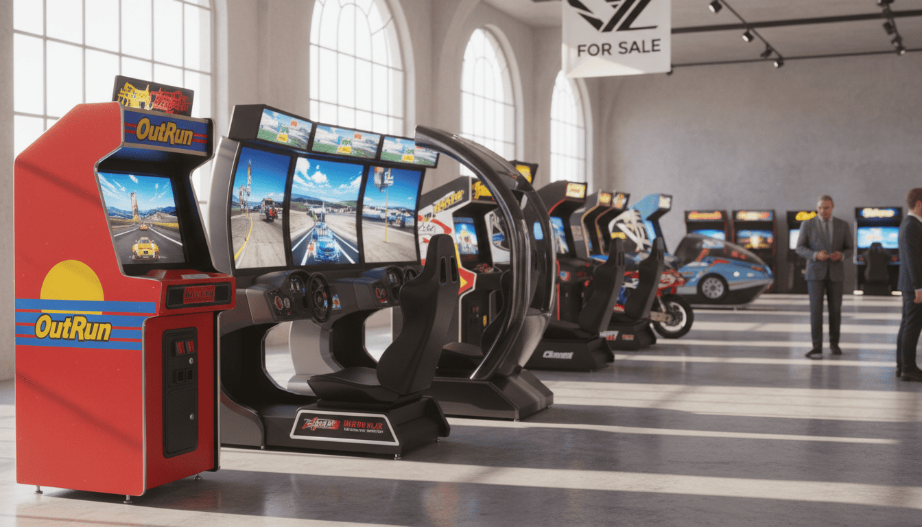 Arcade Driving Games & Racing Machines Wholesale