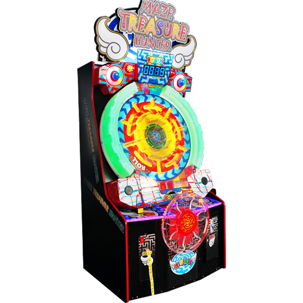 arcade game machine with maze
