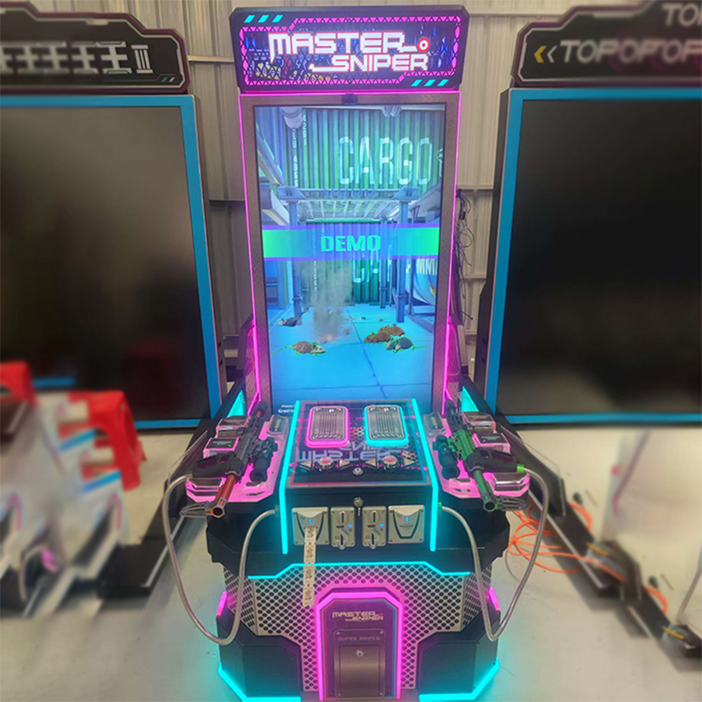 arcade game shooting