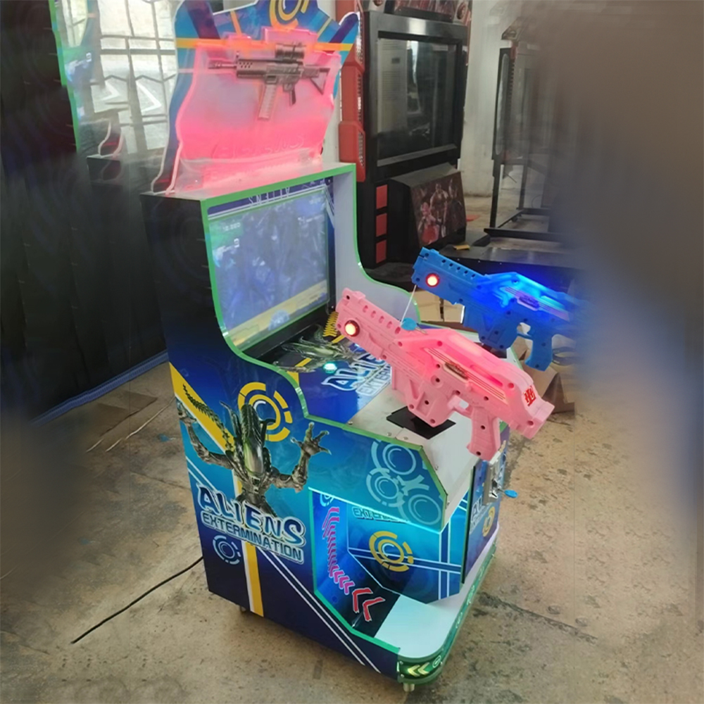 arcade game with guns