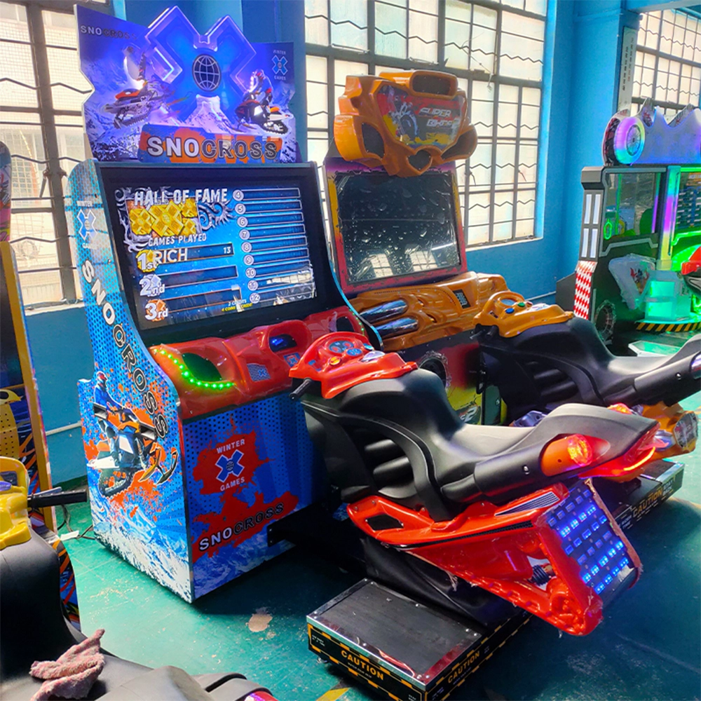 arcade motorcycle game - DINIBAO