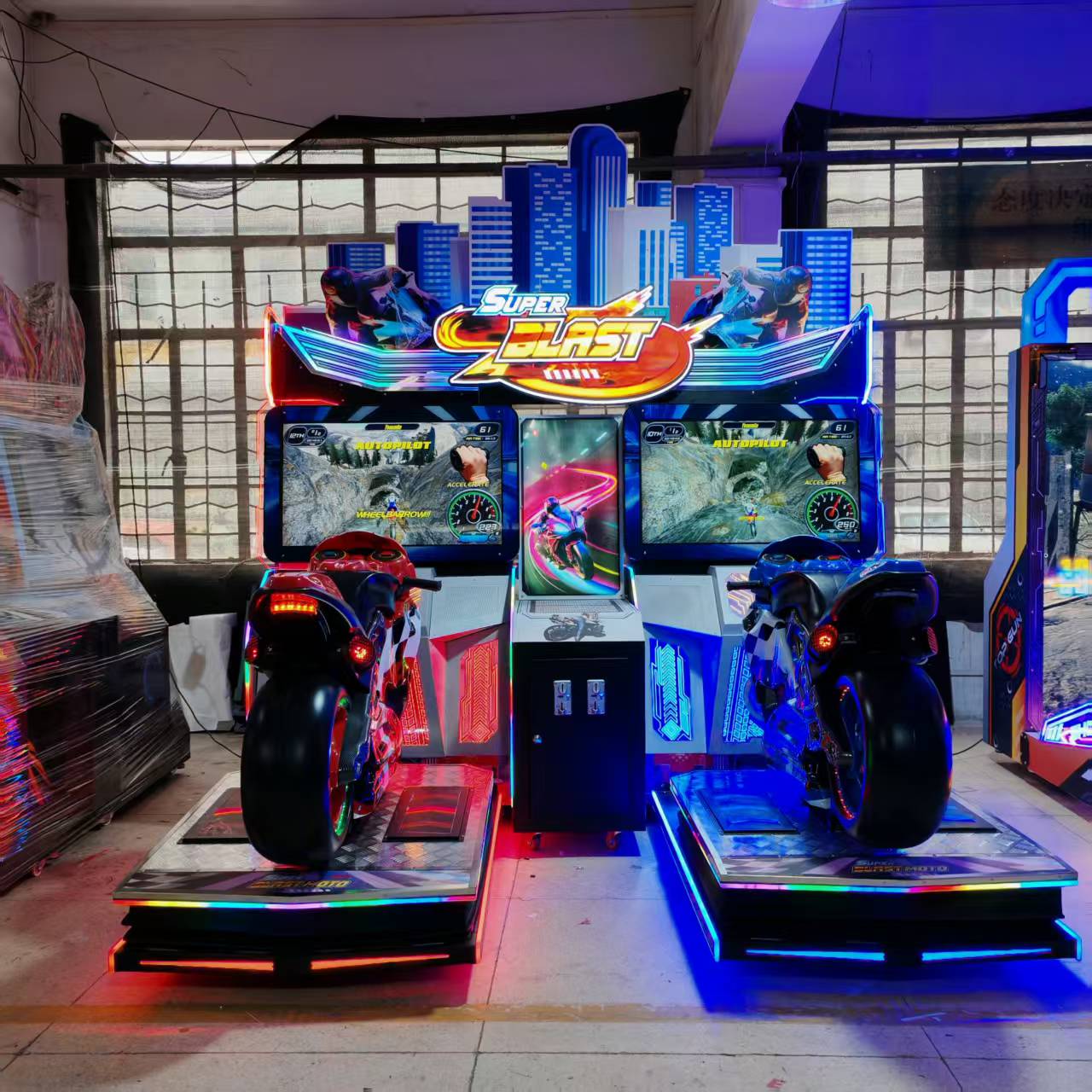 Arcade Motorcycle Game