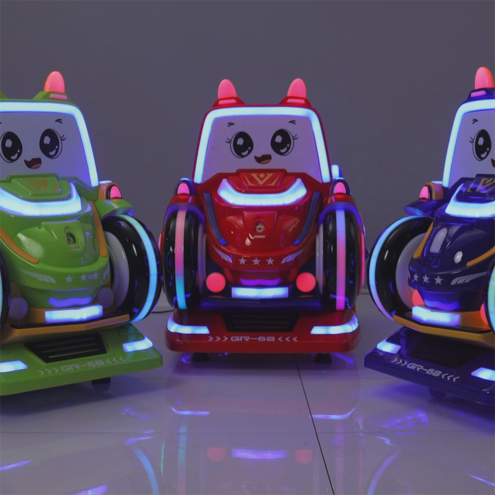 arcade plastic kiddie ride machine supplier