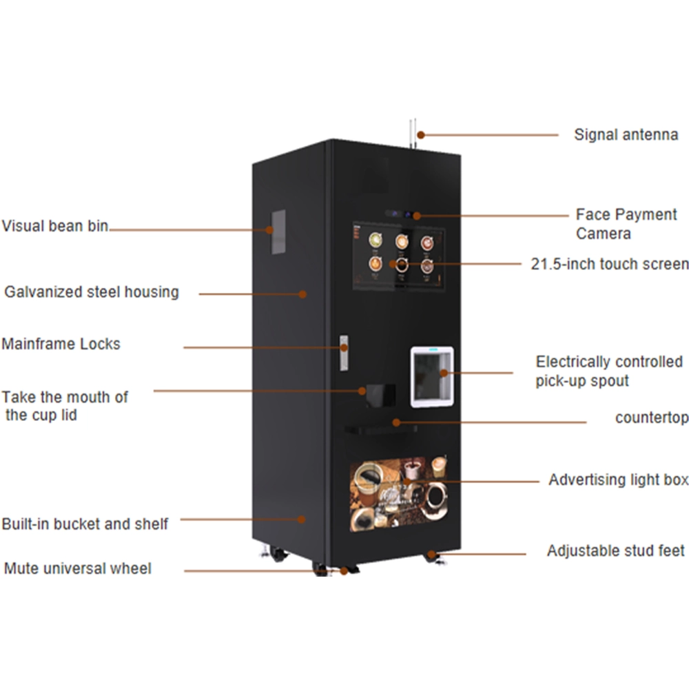 咖啡机 Coffee Machine尺寸图2 - DINIBAO