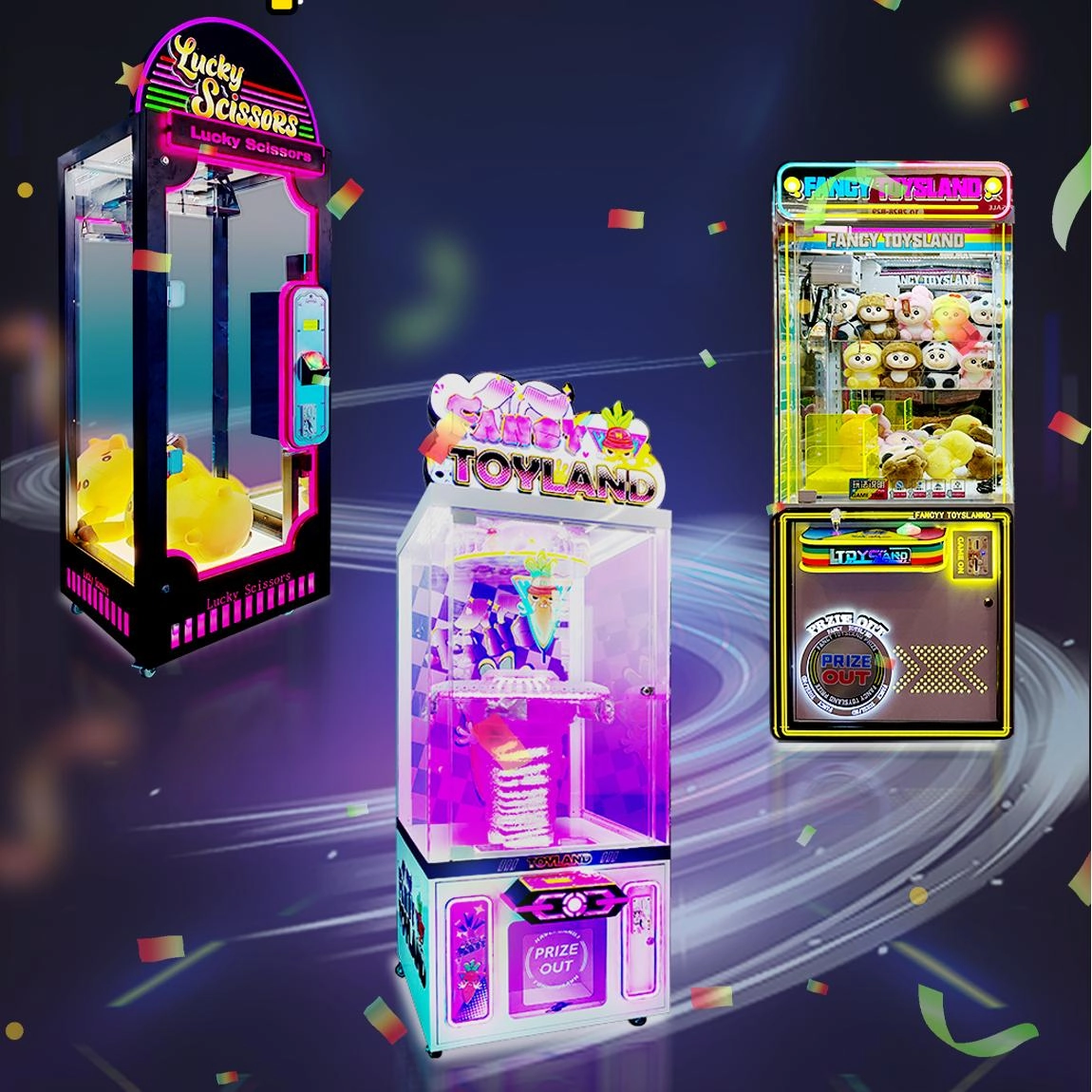 claw arcade games (2) - DINIBAO