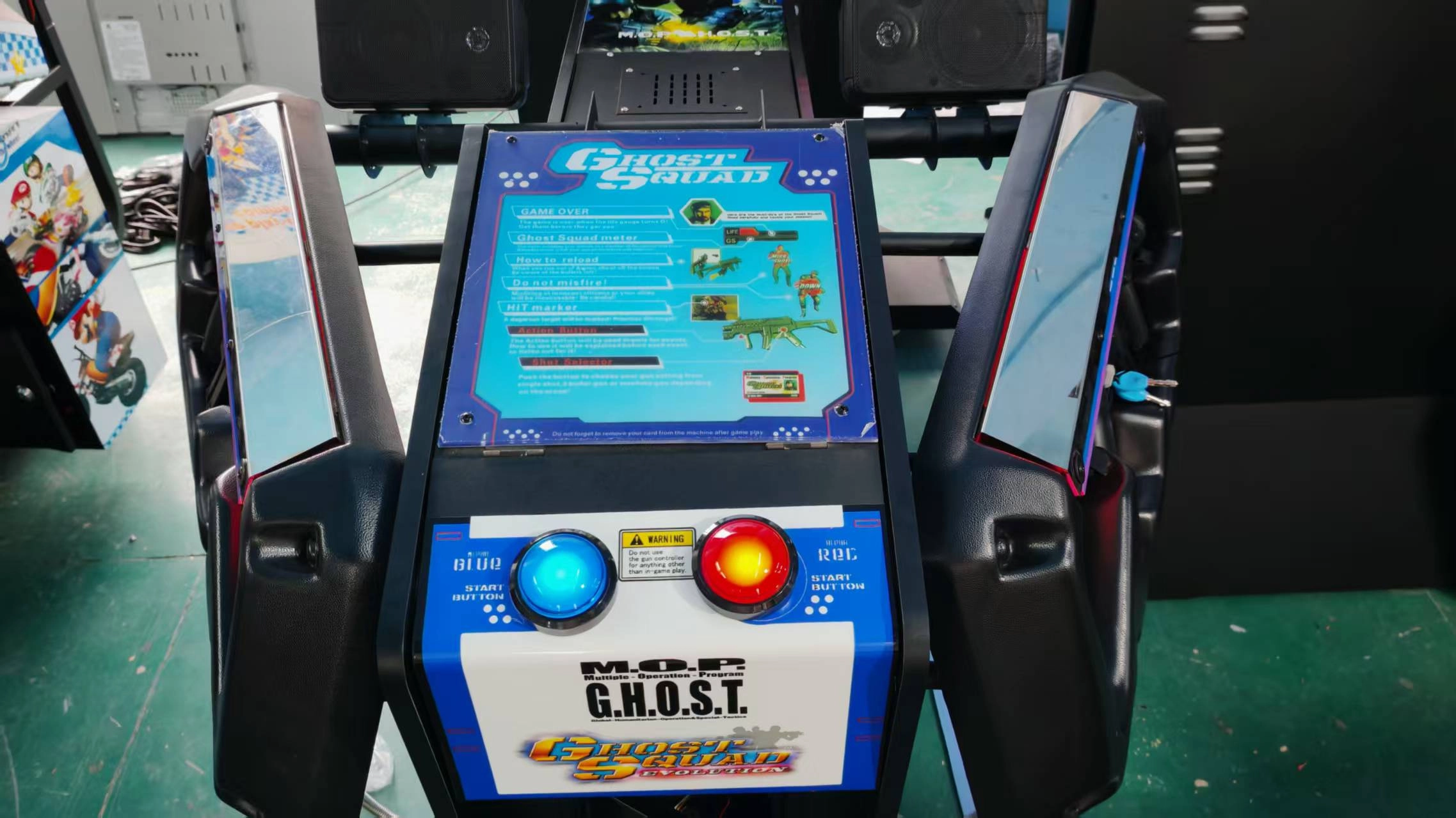 Coin Operated Gun Machine - DINIBAO