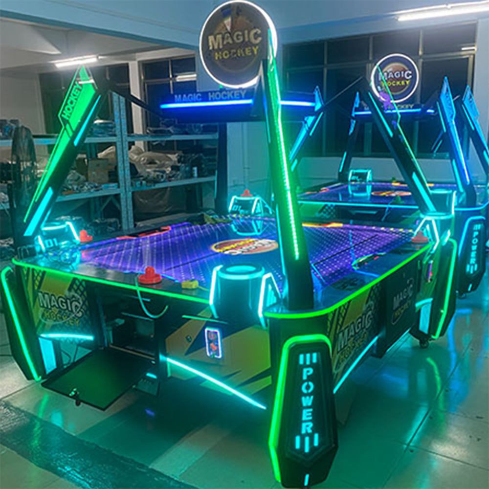 commercial arcade air hockey