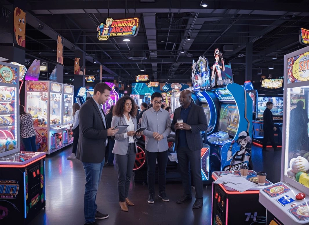 Commercial Arcade Equipment plan - DINIBAO