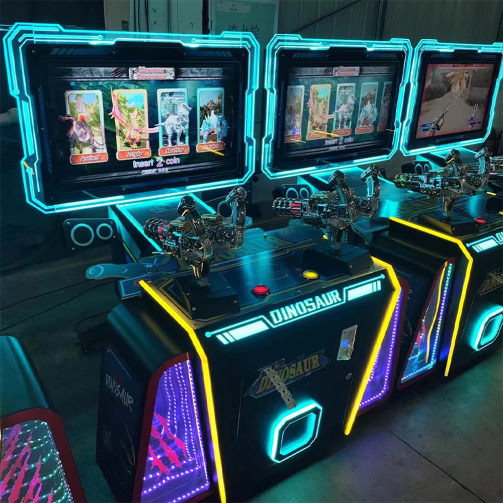 Commercial indoor dinosaur shooting game machine - DINIBAO