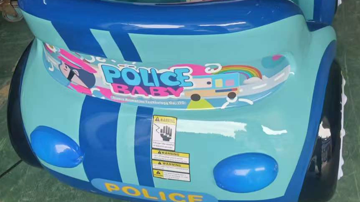 Police-Car-Kiddie-Ride - DINIBAO 炫警先锋 Police Car细节图3 - DINIBAO