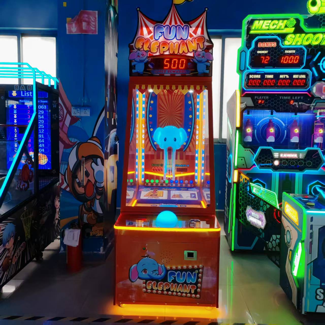 Entertainment ticket machines