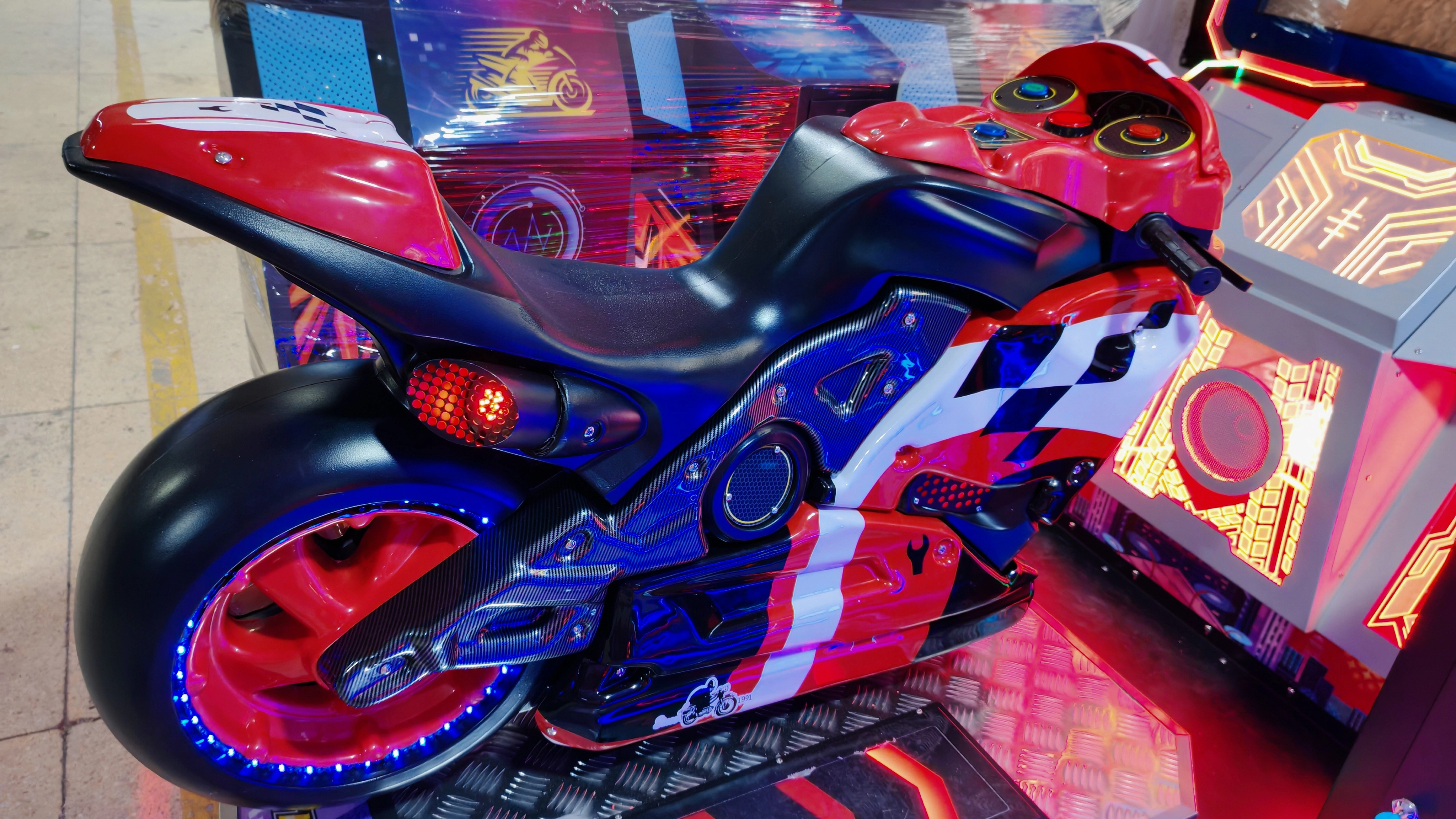 Interactive-Motorcycle-Game - DINIBAO Interactive Motorcycle Game - DINIBAO