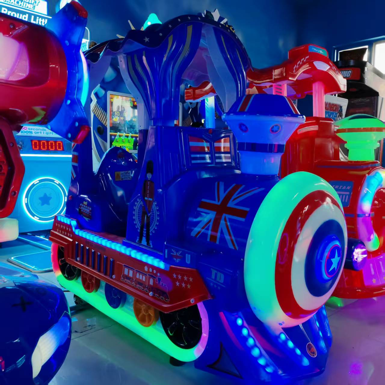 Kiddie ride machine