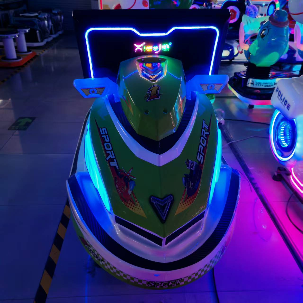 Motoboat Kiddie Ride Machine