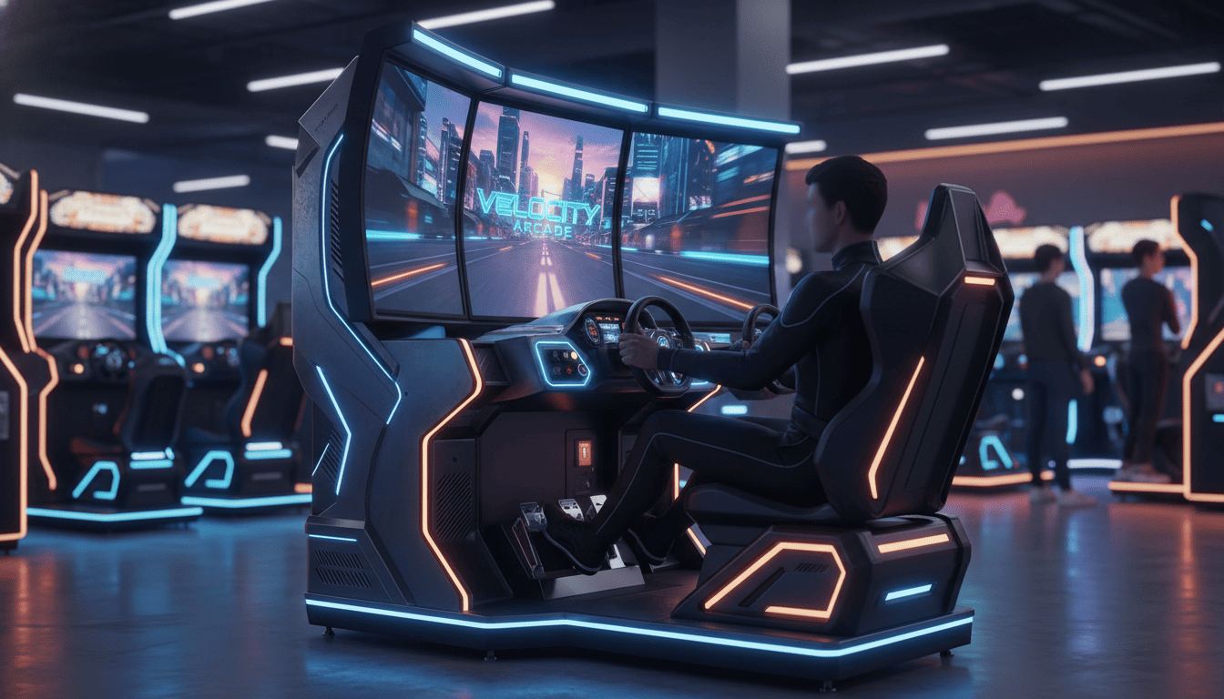 racing arcade machine