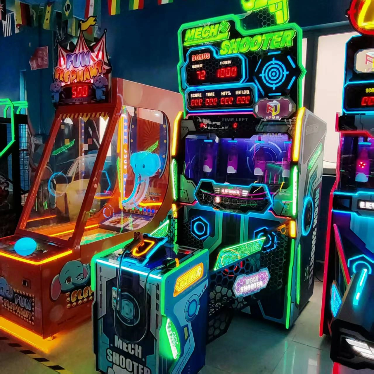 Ticket-based game machines - DINIBAO