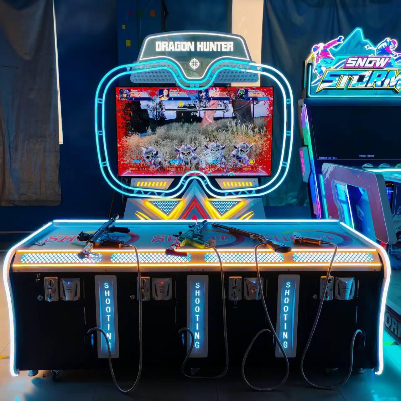 Video Shooting Game Machine