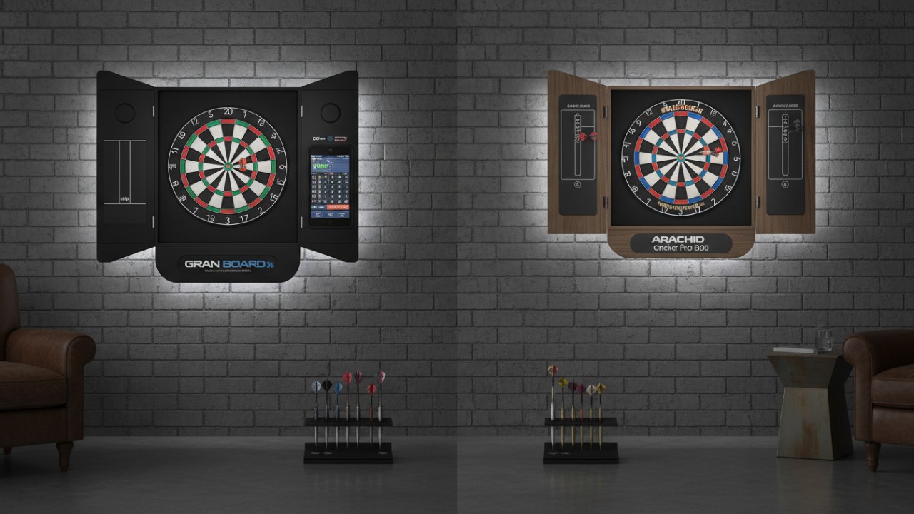 Gran Board 3s vs Arachnid Cricket Pro Gran Board 3s vs Arachnid Cricket Pro