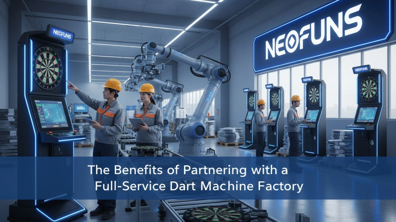 The Benefits of Partnering with a Full-Service Dart Machine Factory
