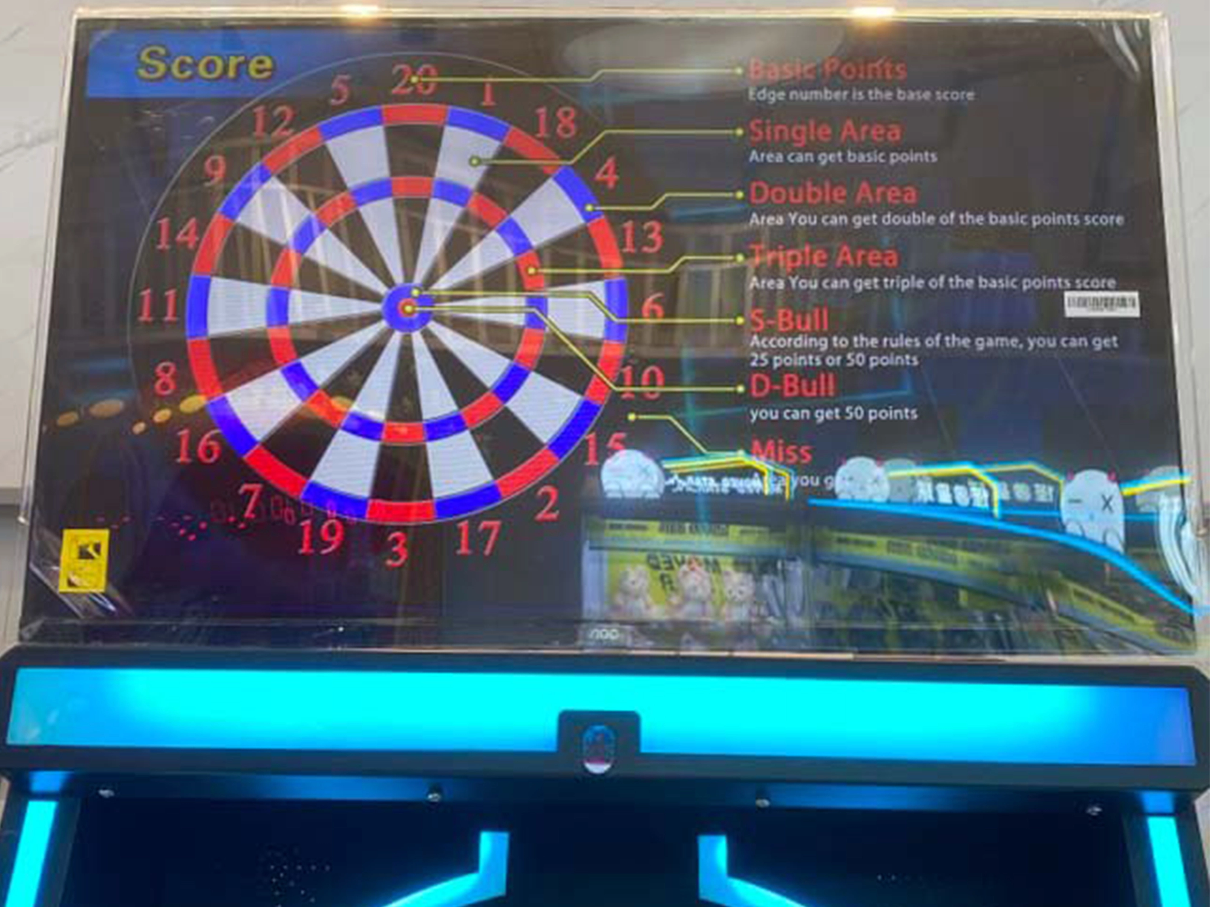 Top-Light-Box-Fun-Darts Top Light Box-Fun Darts