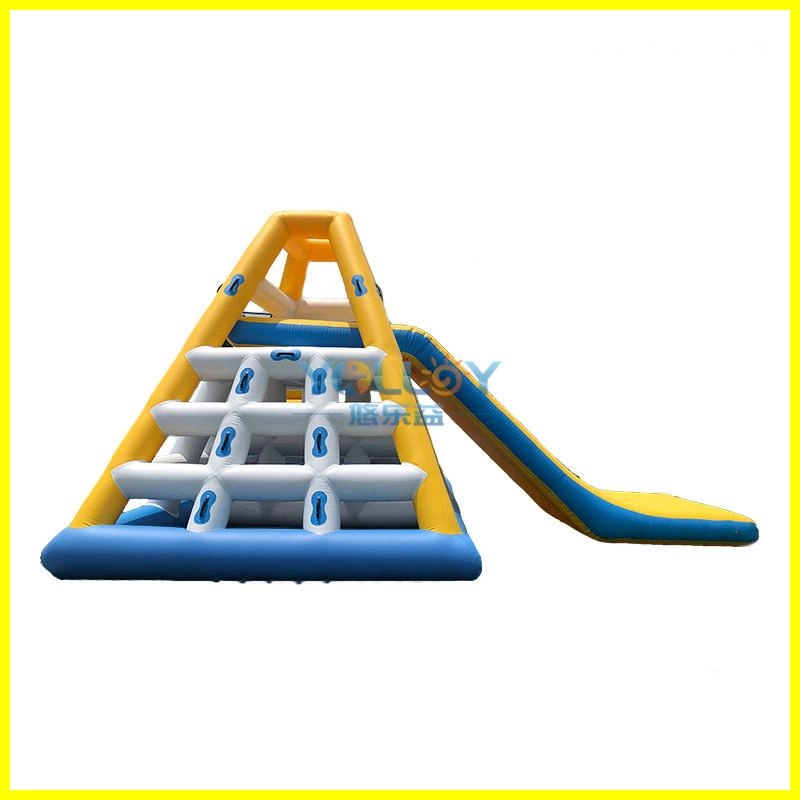 Commercial Grade PVC Tarpaulin Adults Inflatable Water Slides For Boat