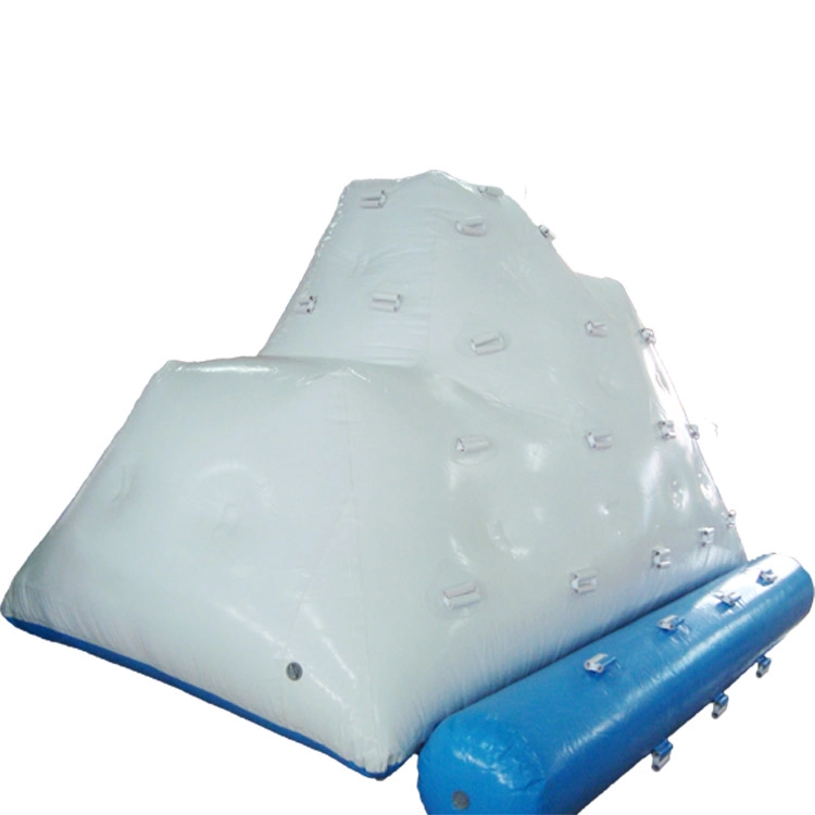 Jeux de sports aquatiques flottants Icebergs gonflables Mur d&#39;escalade