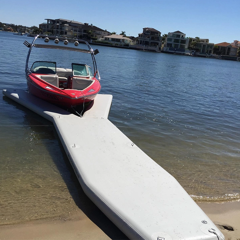 Quai flottant pour bateau ponton gonflable YU-3